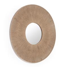 Настенное зеркало damira (la forma) коричневый 3 см.
