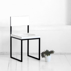 Стул fullmoon в белом цвете (archpole) белый 46x78x39 см.