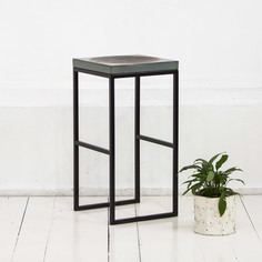 Барный табурет fullmoon в сером цвете (archpole) серый 37x67x37 см.