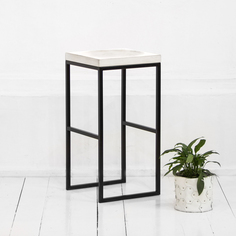 Барный табурет fullmoon в белом цвете (archpole) белый 37x67x37 см.