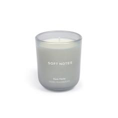 Ароматическая свеча soft notes (la forma) серый 7 см.