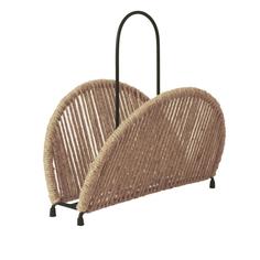 Подставка для журналов elenys (la forma) коричневый 35x35x23 см.