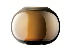 Ваза signature, epoque (lsa international) коричневый 13 см.