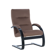 Кресло монэ (leset) коричневый 68x100x80 см. Milli