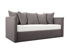 Кровать-кушетка milano (ogogo) серый 205x83x108 см.
