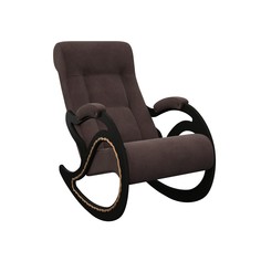 Кресло-качалка verona 7 (комфорт) коричневый 59x88x105 см. Milli