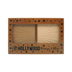 Бронзер и хайлайтер для лица Hollywood Bronze & Glow W7