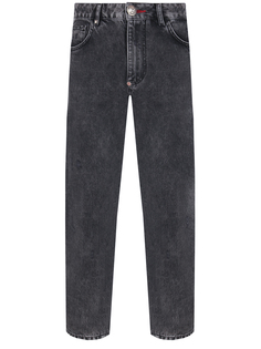 Джинсы хлопковые Straight Cut Philipp Plein