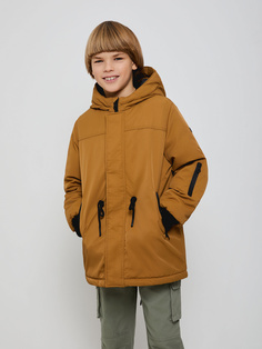 Нейлоновая куртка для мальчиков (коричневый, 122/ 7-8 YEARS) Sela