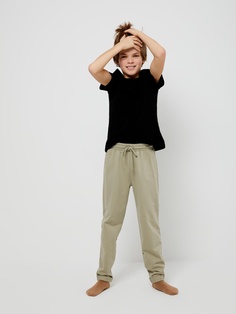 Домашние брюки для мальчиков (зеленый, 134-140 (10-11 YEARS)) Sela
