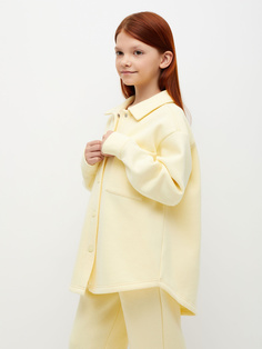 Трикотажная рубашка для девочек (желтый, 152) Sela