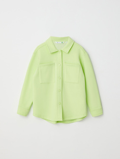 Трикотажная рубашка для девочек (зеленый, 140/ 10-11 YEARS) Sela