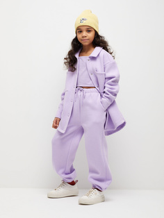 Базовые джоггеры для девочек (фиолетовый, 146/ 11-12 YEARS) Sela