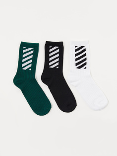 Набор из 3 пар носков для мальчиков (принт, 20-22) Sela