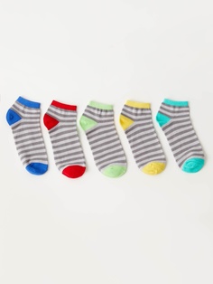 Набор из 5 пар носков для мальчиков (принт, 23-25) Sela