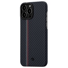 Чехол для смартфона Pitaka MagEZ 2 FC1301PM для Apple iPhone 13 Pro Max, чёрно-серый