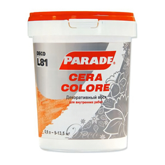 Покрытия декоративные воск PARADE L81 Cera Colore бесцветный 0,9л, арт.L81