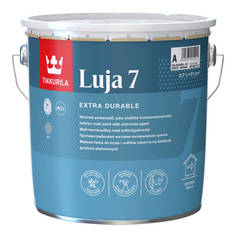 Краски для стен и потолков краска в/д TIKKURILA LUJA 7 A экстра-стойкая мат 2,7л, арт.69960010130