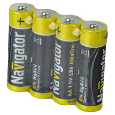 Батарейки, аккумуляторы, зарядные устройства батарейка NAVIGATOR АА алкалиновая 1,5В 24шт