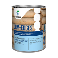 Краски и эмали фасадные краска акриловая для торцов ТEKNOS Jrm-Edges база А 0,9л белая, арт.ЭК000132472 Teknos