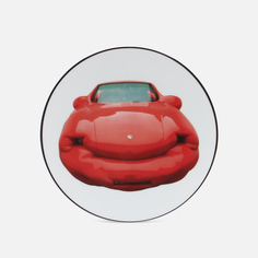 Тарелка Ligne Blanche Erwin Wurm Fat Convetible/Red