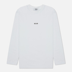 Женский лонгслив MSGM Micrologo Basic Crew Neck
