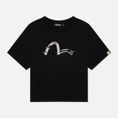 Женская футболка Evisu Seagull Printed