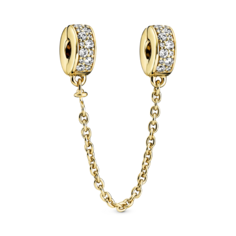 Соединительная цепочка Clear Pavé Pandora