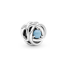 Шарм Turquoise Blue Eternity Circle Pandora
