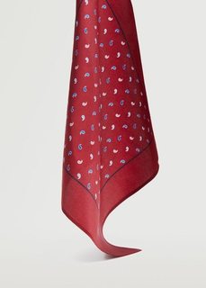 Карманный шелковый платок пейсли - Paisley Mango