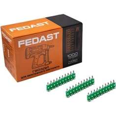 Усиленные гвозди для монтажного пистолета Fedast
