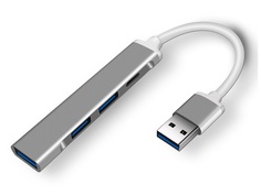 Хаб USB Orient CU-324 USB 3.0 + 1xUSB 3.0 Type-A + 1xUSB 2.0 Type-C 31236