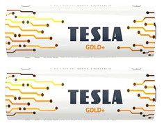 Батарейка D - Tesla Gold+ (2 штуки)