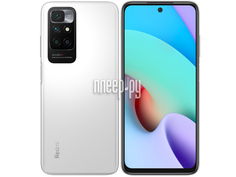 Сотовый телефон Xiaomi Redmi 10 4/128Gb Pebble White & Wireless Headphones Выгодный набор + серт. 200Р!!!