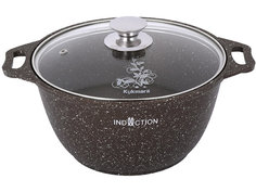 Кастрюля Kukmara Marble Induction 2L Coffee кмки22а