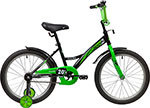 Велосипед Novatrack 203STRIKE.BKG20 20 черный-зелёный 329191