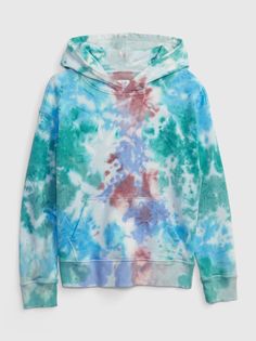 Худи с эффектом Tie-Dye GAP