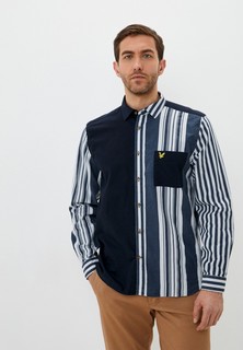 Рубашка Lyle & Scott Spliced and Printed Shirt