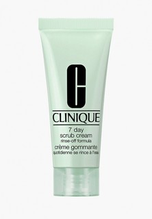 Скраб для лица Clinique MINIS 7 DAY SCRUB CREAM RINSE-OFF FORMULA в дорожном формате, 15 мл