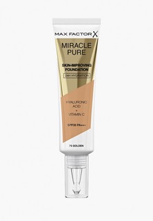 Тональное средство Max Factor Miracle Pure, Тон 75 golden, 35 мл