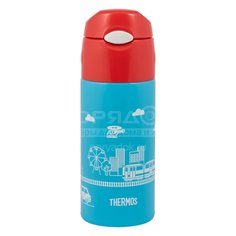 Термос нерж, 0.4 л, Thermos, FHL-401F BL, колба нерж сталь, 320353