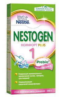 Nestogen® 1 Комфорт PLUS Сухая молочная смесь с пребиотиками и пробиотиками, 350гр