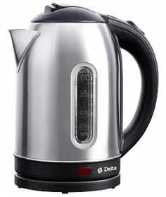 Чайник электрический Delta DL-1104, 2000Вт, 1,7л, черный Bit