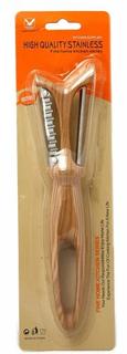 Овощечистка двойная Вуд 19BT172, 20см Bit