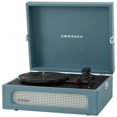 Проигрыватель виниловых пластинок Crosley Voyager Plus CR8017B-WB4 Bluetooth Washed Blue