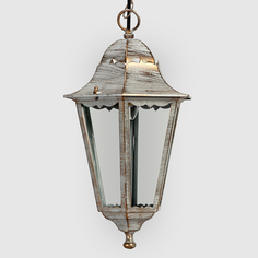 Светильник подвесной садовый Amber Lamp 8005LA белое золото
