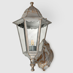 Светильник настенный садовый Amber Lamp 8001LA белое золото