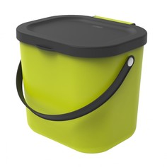Ведро для мусора Rotho albula 6л жёлтое