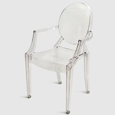 Кресло прозрачное Bazhou Business 52.5х56х92.5 см