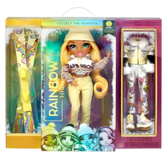 Кукла Rainbow high Winter Break Fashion Doll Sunny Madison Yellow